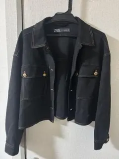 2025年最新】zara ジャケット クロップドの人気アイテム - メルカリ