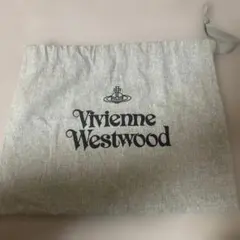 Vivienne Westwood ロゴ入り巾着袋 グレー