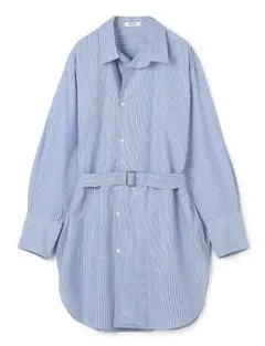 TOMORROWLAND MACPHEE ブロード ベルト付きチュニックシャツ