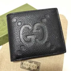 未使用品 GUCCI 二つ折り札入れ 739475 ジャンボGG 箱付き 204 - メルカリ