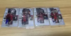 男子バレーボール日本代表 ツインウエハース 4枚セット