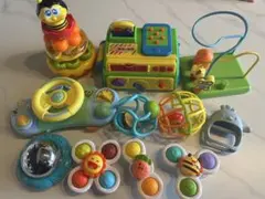 カラフルな知育玩具セット　まとめ売り