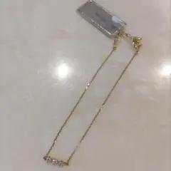 【新品】Ane mone シンプルクリスタルブレスレットのサムネイル