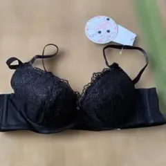 ブラックレースブラジャー B70