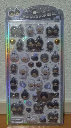 正規品うるちゅルPOPSEAL　白黒モンチッチ