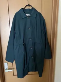 クロコダイル　ダークグリーン コート Lサイズ