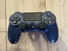 純正PS4 ワイヤレスコントローラー DUALSHOCK 4 ミッドナイトブルー