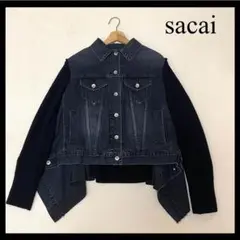 サカイ sacai デニムジャケット Gジャン 18-04116 size 1 サカイ sacai デニムジャケット Gジャン 18-04116 size 1 sacai