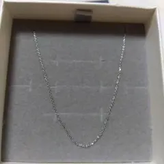 ジュエリーツツミ プラチナネックレス 小豆チェーン 40cm - メルカリ