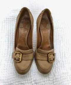 Chloe クロエ☆38.5☆ レザー パンプス バックルのサムネイル