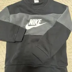 NIKE トレーナー ブラック グレー バイカラーのサムネイル