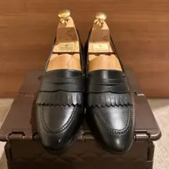 超美品 タニノクリスチー 黒 キルトパンプスのサムネイル