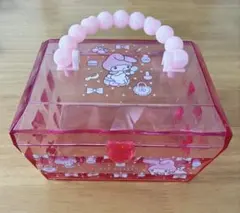 マイメロディ　サンリオ　小物入れ　プラスチック　ケース