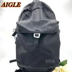 AIGLE エーグル バックパック リュック ブラックのサムネイル