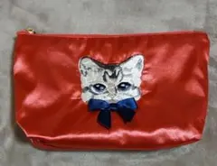 「SCENT OF Varo 猫ポーチ」ネコ　セントオブヴァロ　刺繍のサムネイル