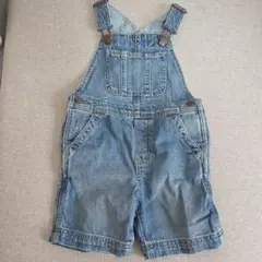 GAP デニムショートオーバーオールセール中