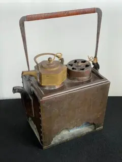 燗銅壺　燗銅壷(かんどうこ)野燗炉 燗銅壺 燗銅壷(かんどうこ)野燗炉 燗銅壺（かんどうこ）