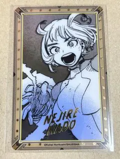 ヒロアカ 箔押しクリアカード 波動ねじれ