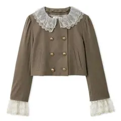 LILY BROWN スカラップビジューアタッチドジャケット MOCのサムネイル
