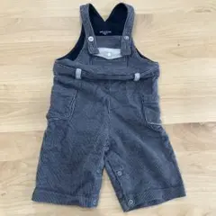COMME CA DU MODE ストライプオーバーオール 90