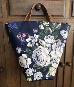 バケツ型トートバッグ☆ハンドメイド