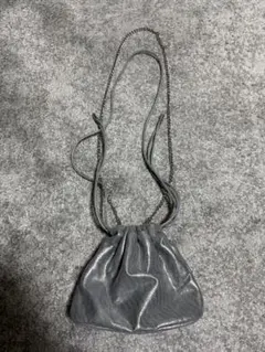 mystic シャーリングミニショルダーBAG シルバーのサムネイル