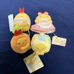 すみっコぐらし 埼玉限定 てのりぬいぐるみ 2種 とかげ えびふらいの