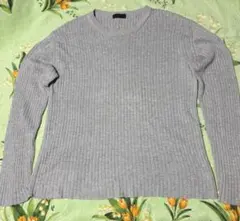 COMME CA DU MODE ニット グレー