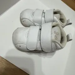 asics 12.0cm ホワイト