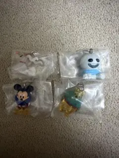 “ディズニーキャラクター” めじるしアクセサリー WINTER【4個セット】