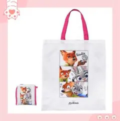 ズートピア ショッピングバッグ　エコバッグ ディズニーストア