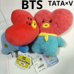 新品⭐BTS BT21 TATA×V テテ ぬいぐるみセット⭐韓国盤KPOP