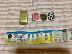 なつかしのガラケーマスコット　ガチャ　シープラ限定　シャンパンゴールド