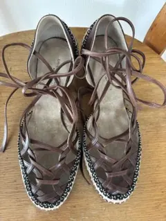 DRIES VAN NOTEN レースアップサンダルのサムネイル