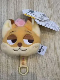 【Disney】ズートピア ニック ぬいぐるみミニポーチ(小銭入れ)