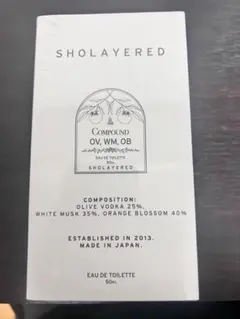 SHOLAYERED コンパウンド オードトワレ 香水 NO.7 50mL