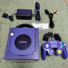 ゲームキューブ　本体　セット　バイオレット　⑨　ジャンク