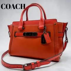 coach コーチ　スワッガー　2way ショルダーバッグ　ターンロックのサムネイル