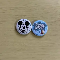 ディズニー缶バッジ　ミッキー