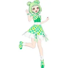 おねがいアイプリ　アイプリバース　リボンアイドルグリーン　フルコーデ