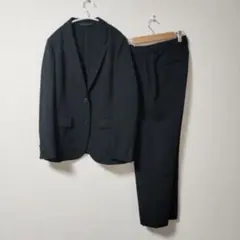 美品✨️ユニクロ 感動ジャケットセットアップ М ブラック 24年 スーツ