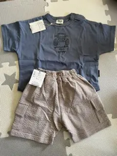 男の子　BREEZE 半袖半パン　新品タグ付き　80センチ
