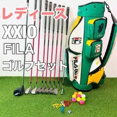 女性用　XXIO ゼクシオ　FILA フィラ　レディースゴルフセット　ゴルフ一式のサムネイル