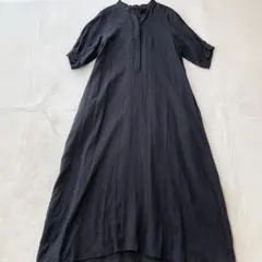 ジャーナルスタンダードレサージュ　ワンピース　マキシ丈　リネン　Aライン　洗える