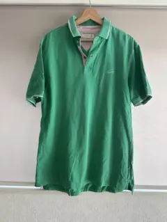 TOMMY グリーン ポロシャツXL