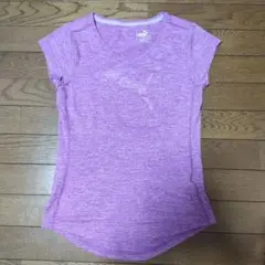 プーマ VネックTシャツ ピンク