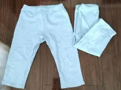 ☆ユニクロ☆七分丈レギンス2枚セット 120cm