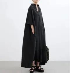 journal standard luxe リネンワッシャーワンピース ブラック - メルカリ
