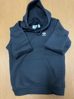 adidas フード付きパーカー サイズS、ブラック