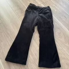 GU ヌクヌクニットコールフレアパンツ フレアパンツ コーデュロイ ボトムス